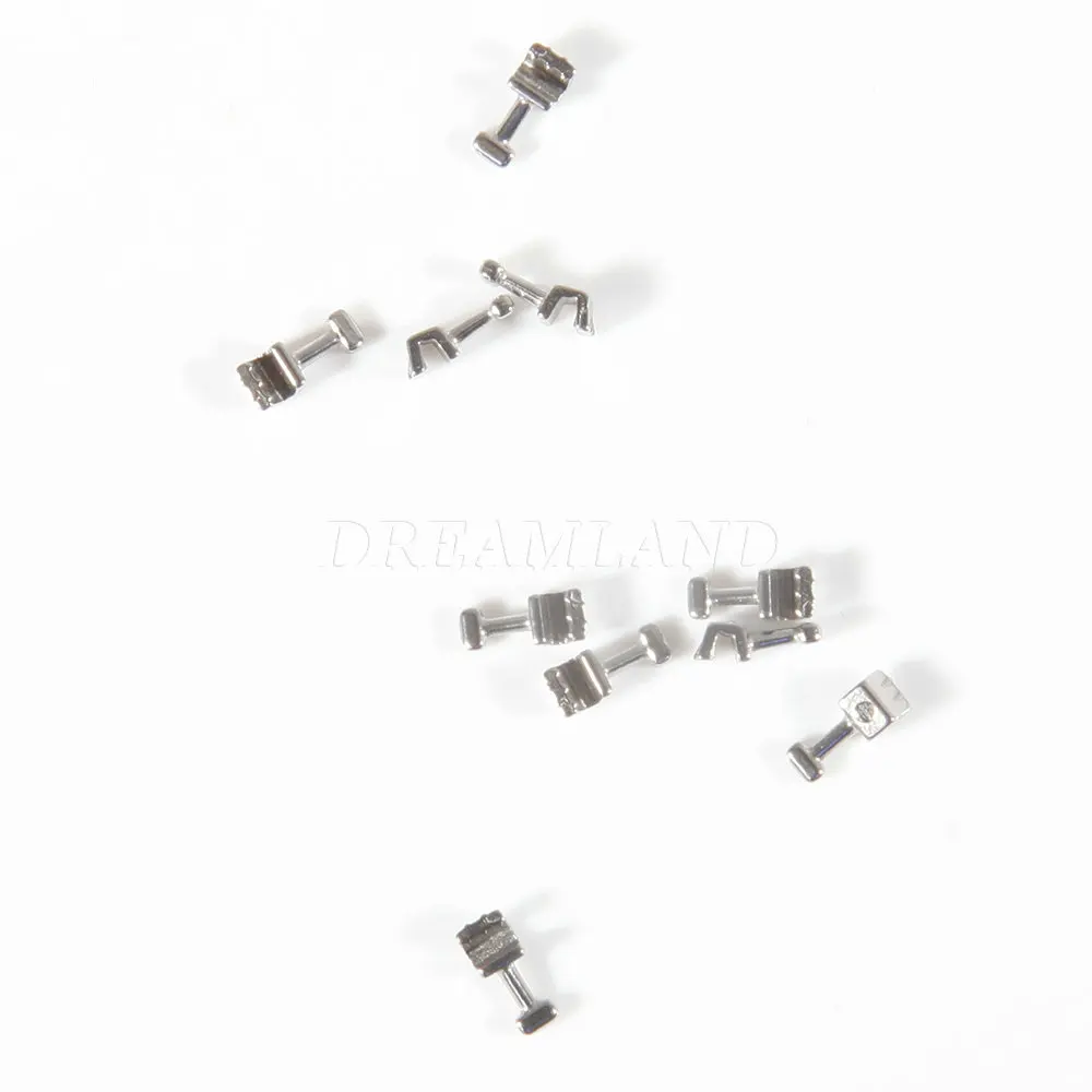 

10PCS/1Bag Dental Orthodontic /Crimpable Sliding Hook Left & Right/ Split Stops / Cross/Double Tube