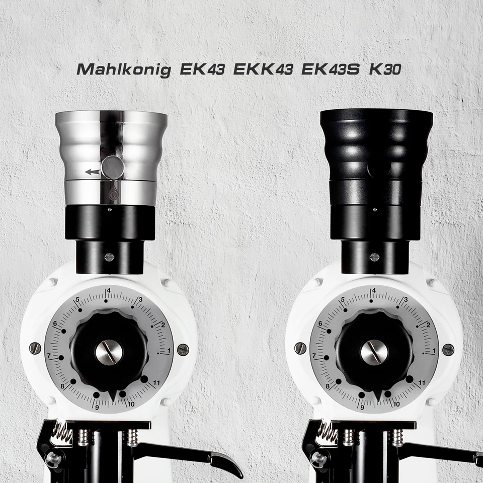 コーヒーメーカー・エスプレッソマシン Mahlkorning EK43 98mm Turkish OEM 98mm Mahlkonig-バリスタエスプレッソツール用のプロ用ステンレス鋼コーヒー