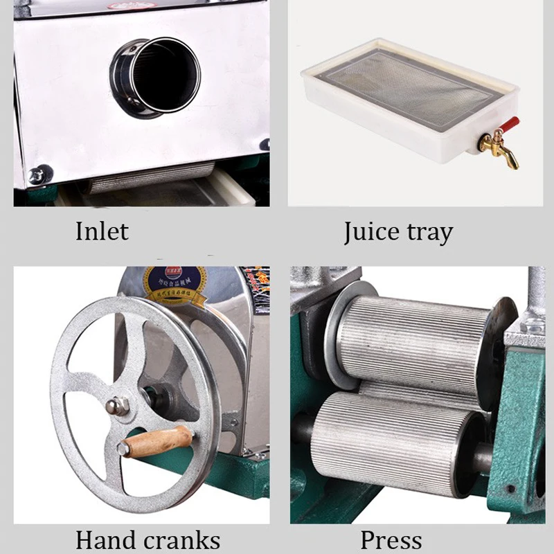 High Quality Manual Type Sugar Cane Juicer Machine