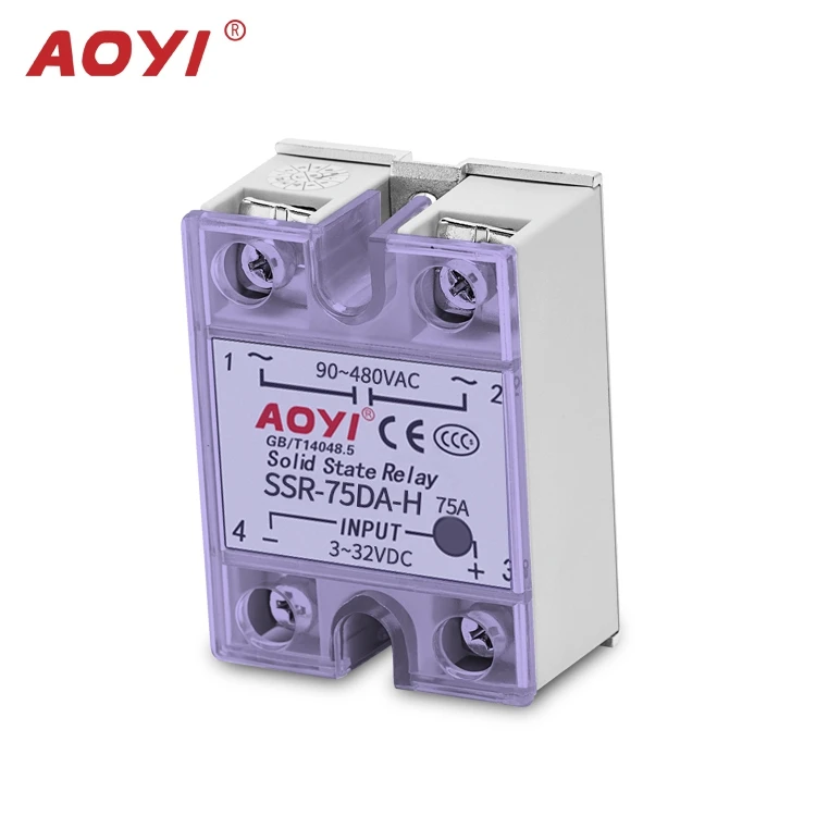 Custom ssr-40da-hssr-25da-h enhanced unidirectional solid state relay