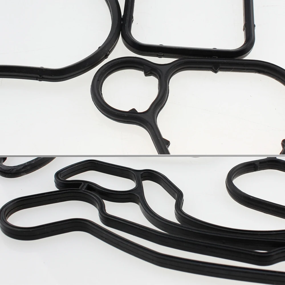 1 Set of Heat Exchanger Gaskets Engine Oil Cooler Repair Kit For Cruze Opel Orlando Astra 55355603  93186324 55353322 55353320