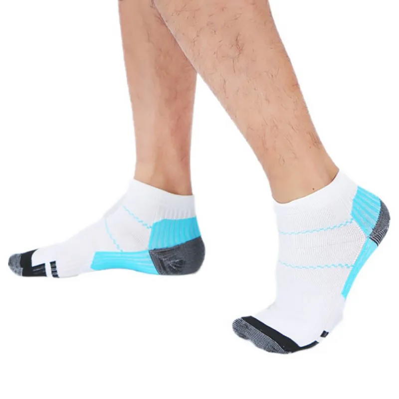 

Men Compression Socks Sweat-absorbent Breathable Ankle Socks Basketball Sports Sock