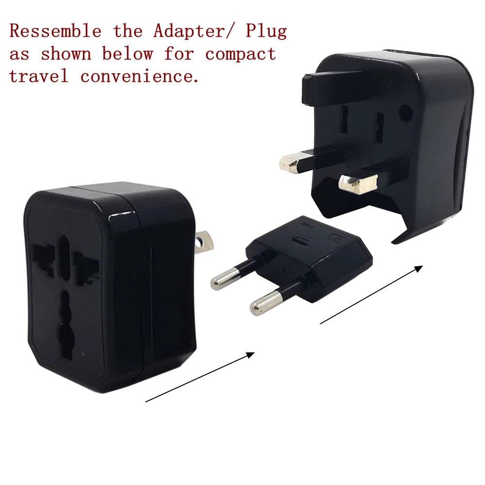 Global travel conversion socket plugs universal adapter Travel Converter Household Plugs US/AU/EU/UK Plug travel abroad gadgets