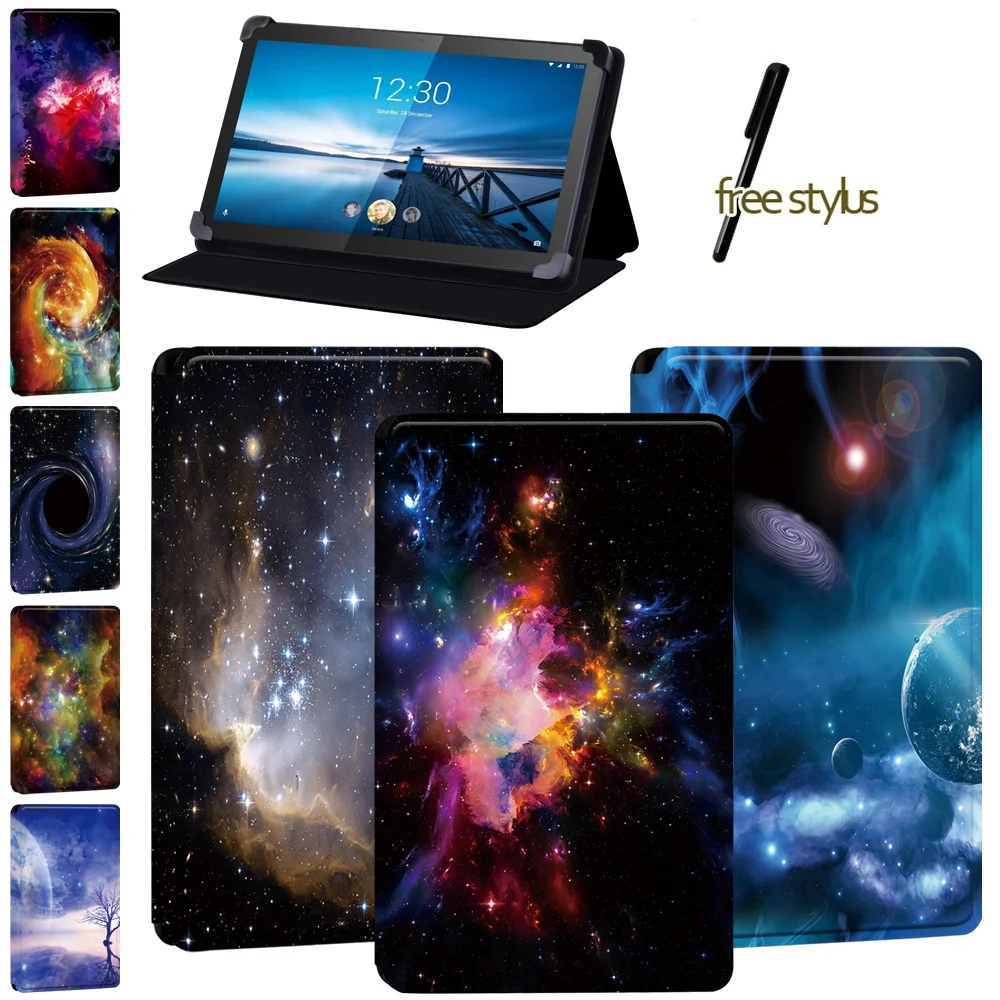 

Anti-Dust Tablet Case for Lenovo Smart Tab (M10/M10 LTE)10.1"/Smart Tab M8 8"/Smart Tab M8 LTE 8"/Tab M10 Space Cover Case + Pen