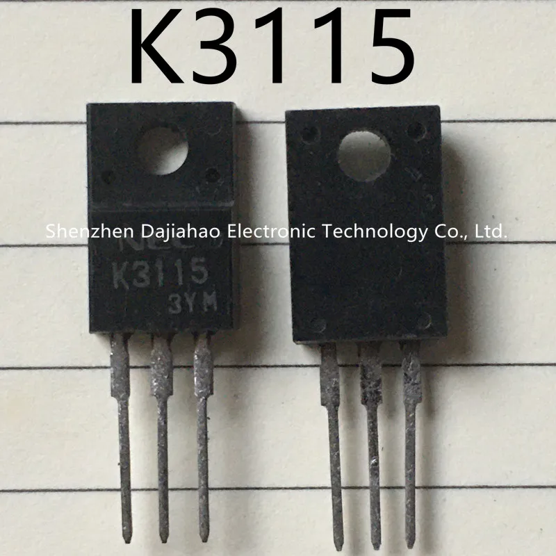Триод K3115 2SK3115 K3115B NEC FET 6A60V to220f, 5 шт.