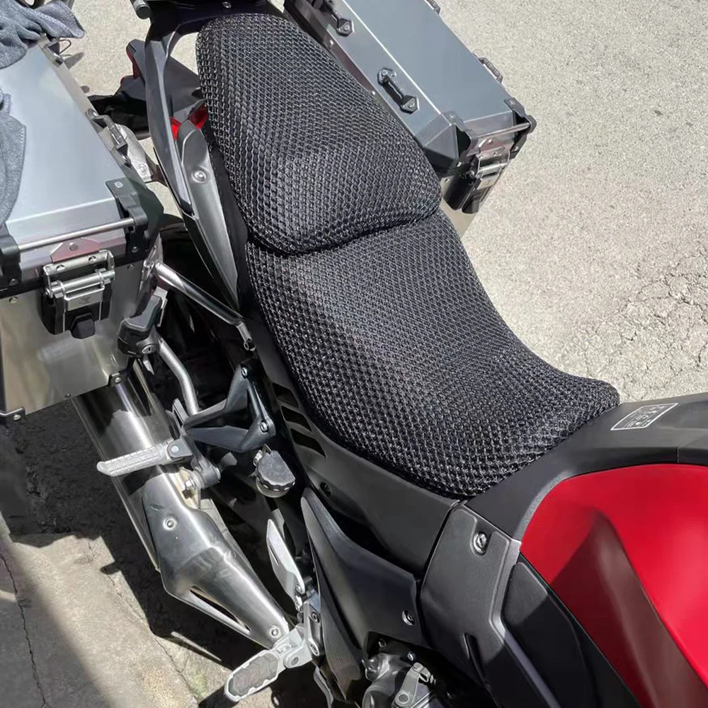 

Motorcycle Seat Cushion Cover Net 3D Mesh Protector Insulation Cushion Cover Accessories For Voge Valico 500 DS 500DS