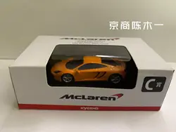 1/64 KYOSHO McLaren MP4 Orange 12C Supercar Collection of die-cast alloy car decoration model toys