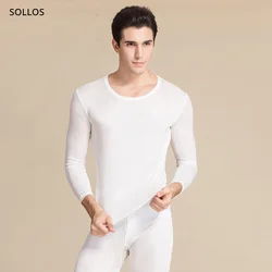 real silk under wear men thermal underwear thermo shirt men sexy clothes mens inner undershirt male clothing classic warm wears