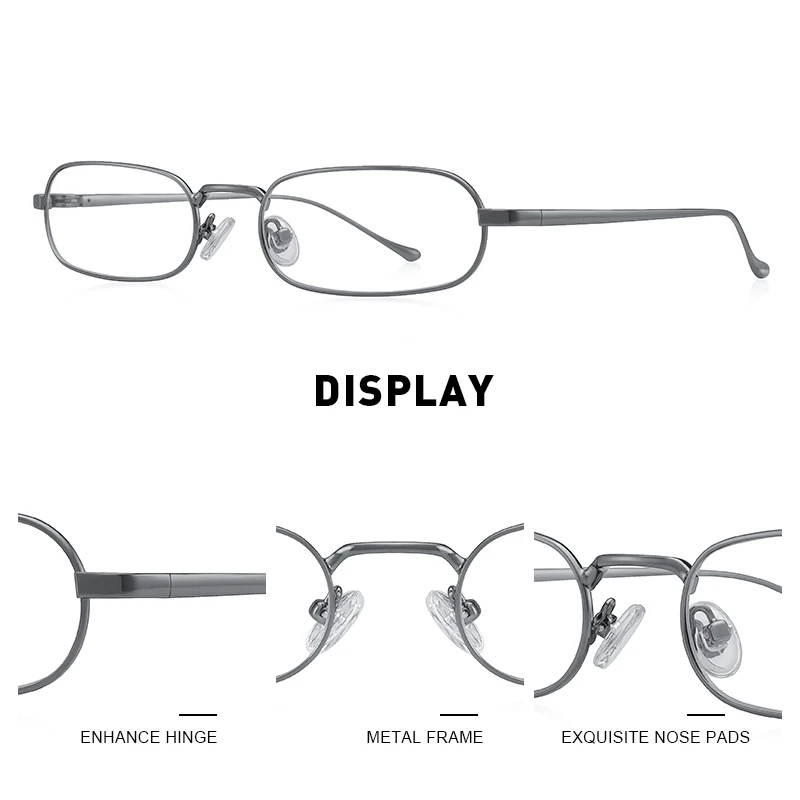 MERRYS DESIGN Reading Glasses For Men Women Small Frame Reader Blue Light Blocking CR-39 Resin Aspheric Glasses Lenses S2317FLH