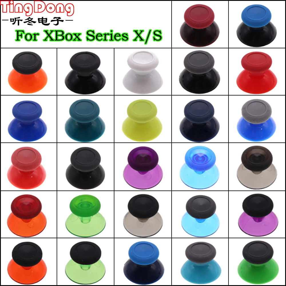 10Pcs สำหรับ Microsoft XBox Series S X Controller 3D Analog Thumb Sticks Grip จอยสติ๊กเห็ด ThumbSticks