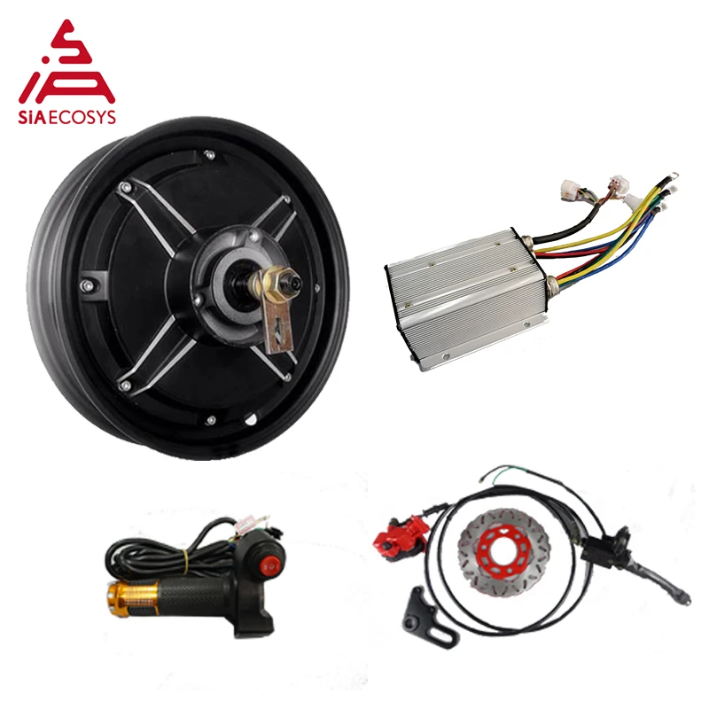 Qs Motor 10Inch 4000W 205 55H V3 Borstelloze Dc Elektrische Scooter Hub Motor