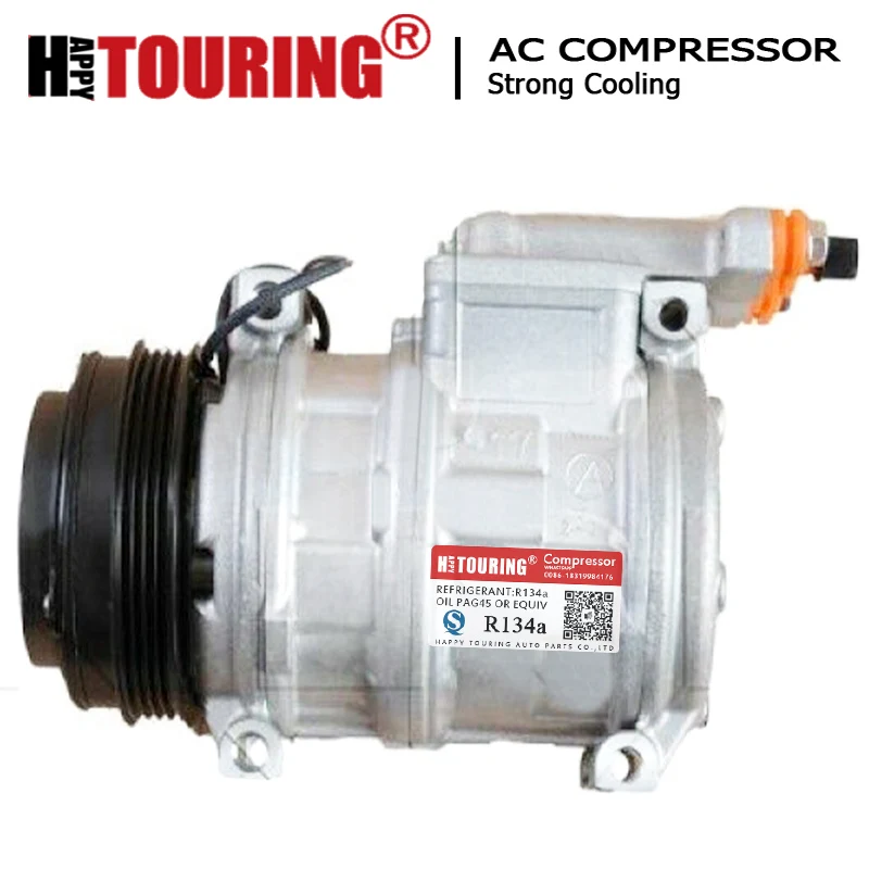 

10PA17C Air Conditioning AC Compressor for IVECO TRUCKS Stralis 4471705430 99488569 500341617 500391499 24V