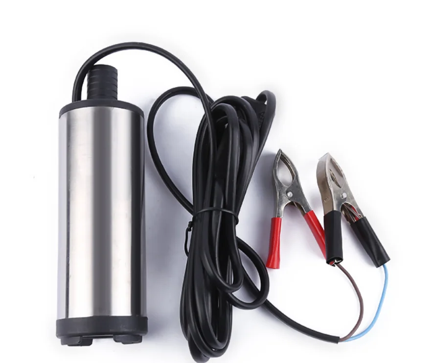 

DC12V 24V 38MM Aluminium Alloy Auto Car Electric Submersible Pump Fuel Water Diesel Oil Barrel Pump 12L / Min Fuel Transfer Pump