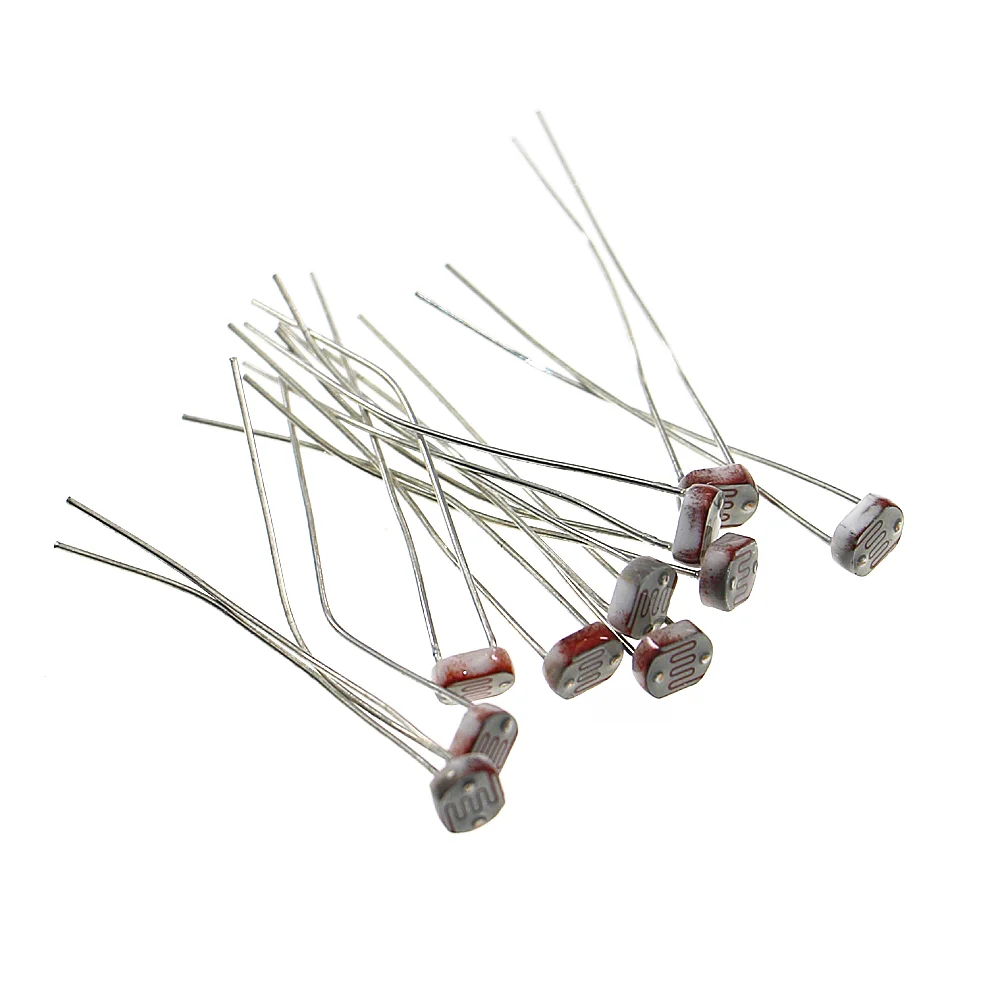 60pcs/BOX 6value GL5506 GL5516 GL5528 GL5537GL5539 GL5549 PhotoResistor kit set Sample Assort Photosensitive Resistance