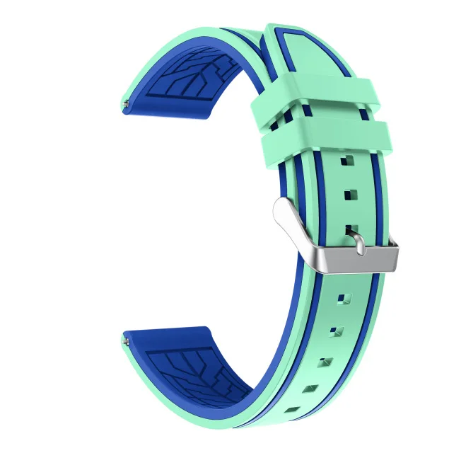 Correa de silicona para reloj Xiaomi Huami Amazfit Gtr 2 2e/47mm, pulsera deportiva de repuesto, 22mm