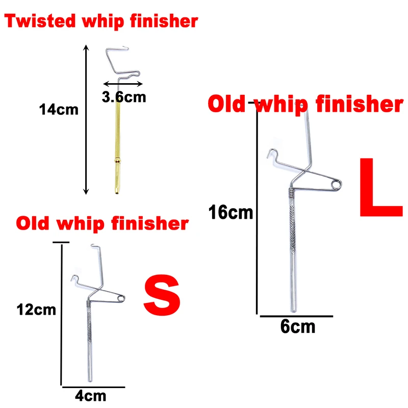 Optional fly tying whip finisher English style&rotary style knot fly tying tools for Beginner&Expert fly fishing angler