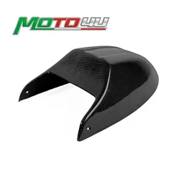 Universal Carbon Fiber Motorcycle Rear Seat Cover Tail Tidy Swingarm Mounted Covers Modified Twill Weave Cafe Racer