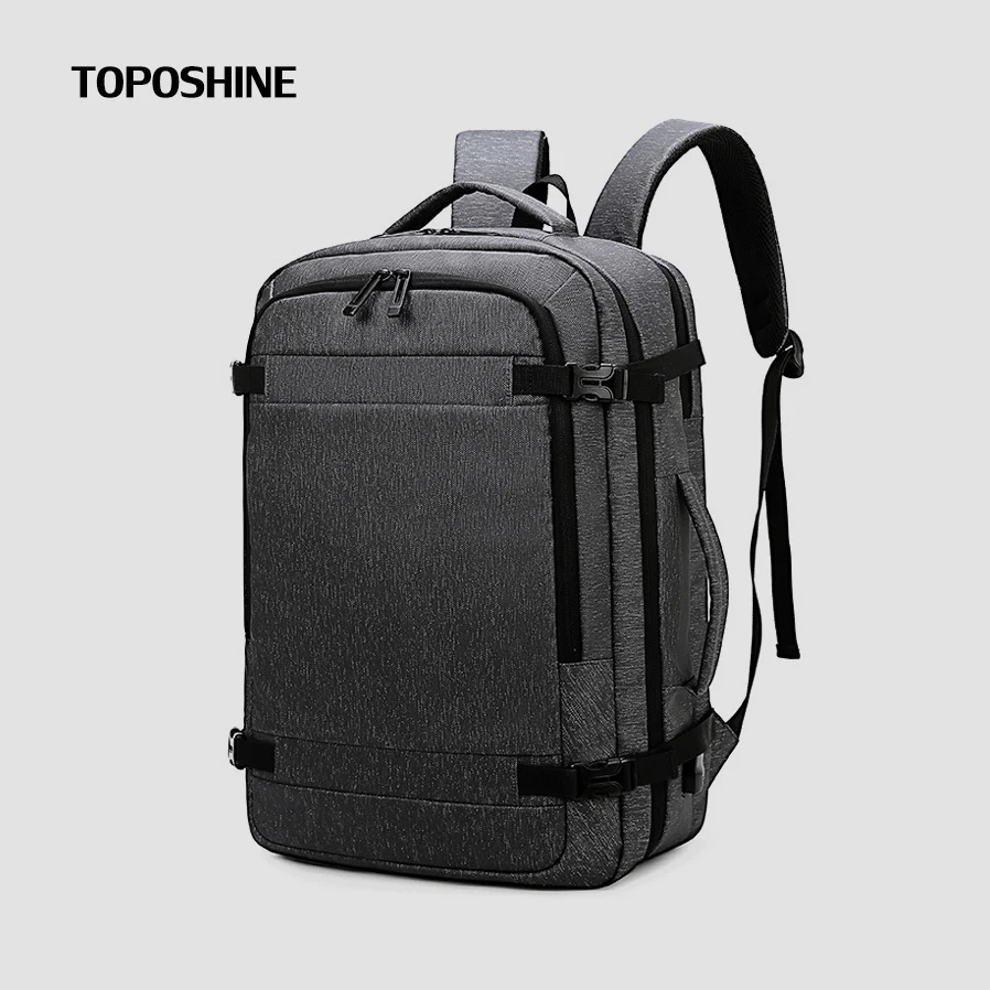 Toposhine Oxford Men Travel Backpack Waterproof Business Leisure Backpack Mochila 15.6 inch Laptop Men School Laptop Outside Bag