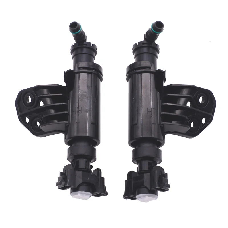 2PCS Left+Right Car Headlamp Headlight Cleaning Washer Spray Nozzle Jet Cover For Hyundai Tucson 98671-D7000 98672-D7000