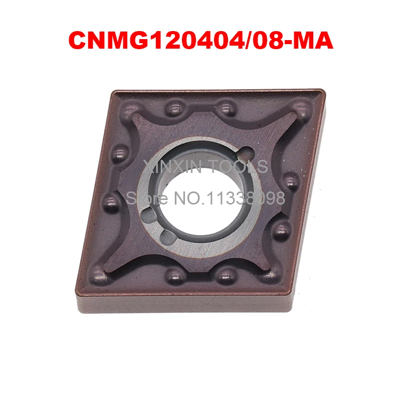 CNMG120404-MA/CNMG120408-MA*10PCS Turning for stainless steel for MCLNR/MCMNN/MCKNR Turning Tool holder