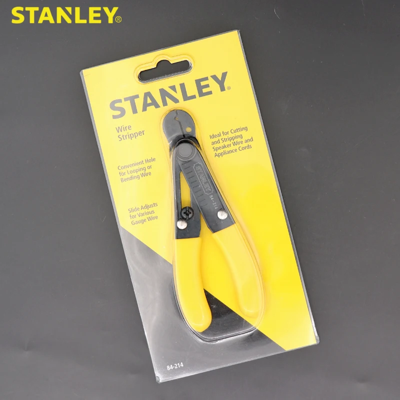 Stanley 1-piece copper aluminum crimping tools electrical wire stripping Pliers looping bending cutting cord tool multi function