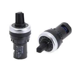 LA42DWQ-22 22mm 1K 2K 5K 10K 200k 100k 50k 20k Ohm Variable Speed Drive Potentiometer vsd pot Resistance Switch