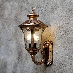 Modern Minimalist Outdoor Waterproof Wall Lamp Decoration Villa Courtyard Garden Balcony Living Room Aisle Corridor