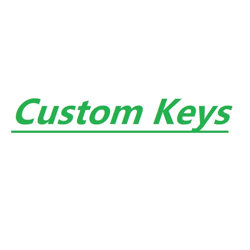 Custom Keys GAC-1848 Special customization requirements