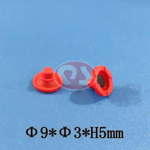 100pcs/bag 9*3*H5mm High Quality Conductive Silicone Single Switch Button Moulded Rubber Keypad
