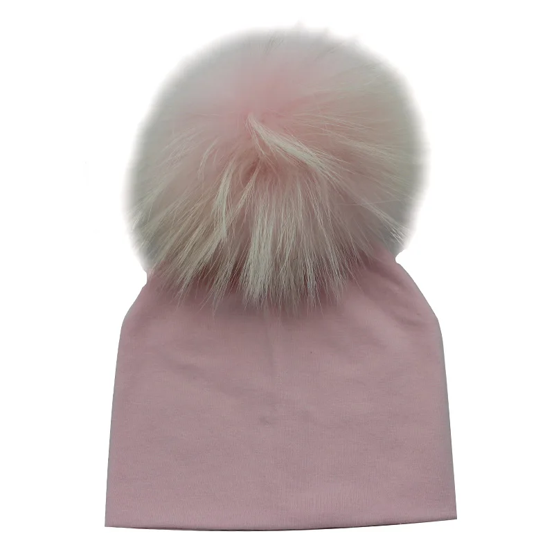 Baby Beanie Hat 0-12Months Newborn Baby Hat Infant Girl Kids PomPom Hat, Newborn Baby Shower Gift, Photo Prop Winter Cotton Hat