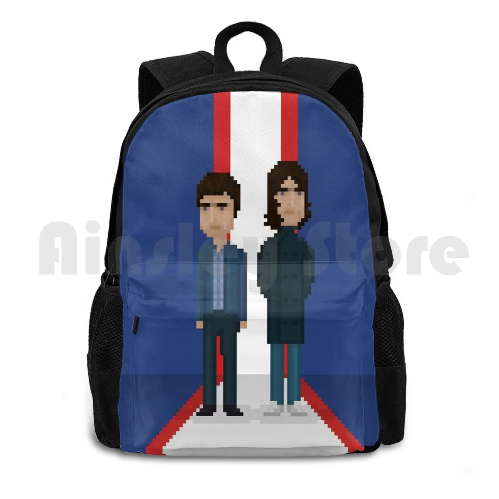 

Brothers Outdoor Hiking Backpack Riding Climbing Sports Bag Brothers Pop Brit Britpop English Liam Liam Gallagher Noel Band