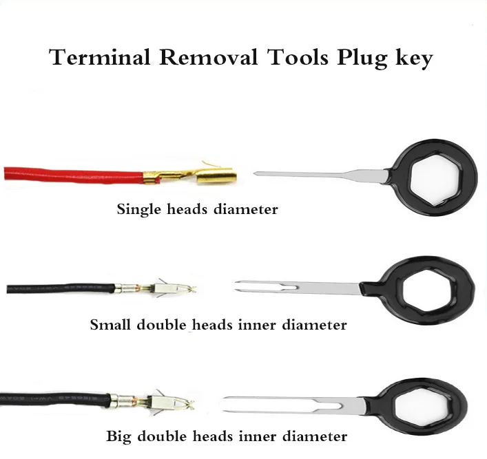 FURUIX  tools 11*Terminal Removal Tool Car Electrical Wiring Crimp Connector Pin Extractor Kit