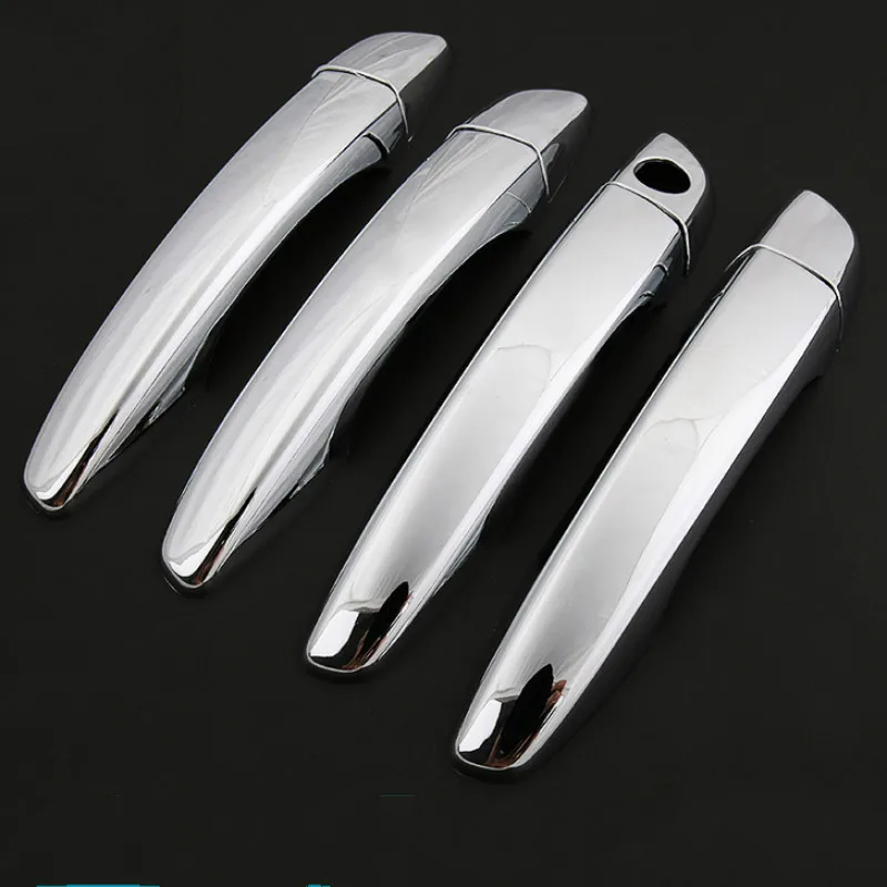 For Peugeot 508 / 508sw / 508RXH  2012 2013 2014 2015 2016 2017 2018 New Chrome Car Door Handle Cover Trim Sticker Accessories