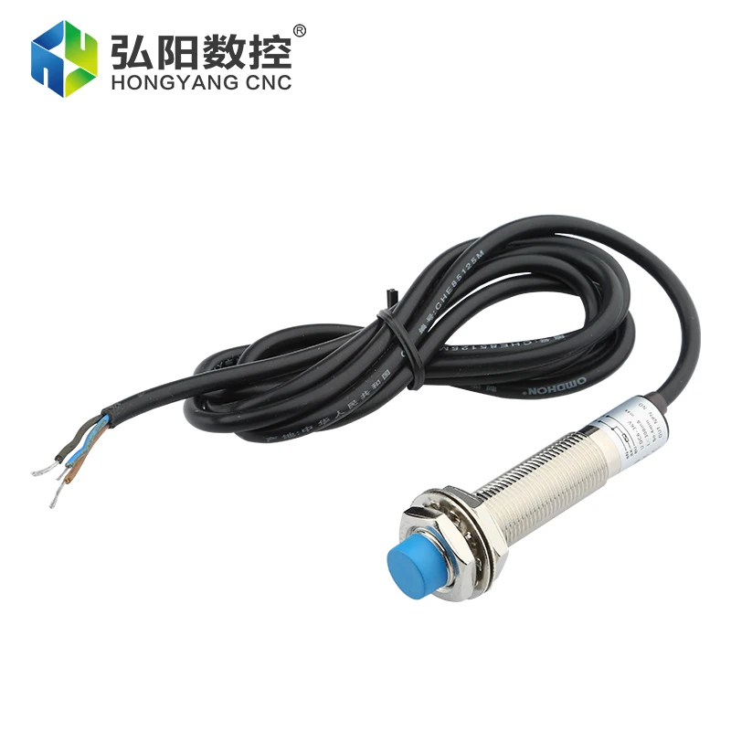 M12 Inductive Proximity Limit Switch NPN Three-Wire Miniature Limiter 4mm Detection Distance Sensor Waterproof And Oil-Proof