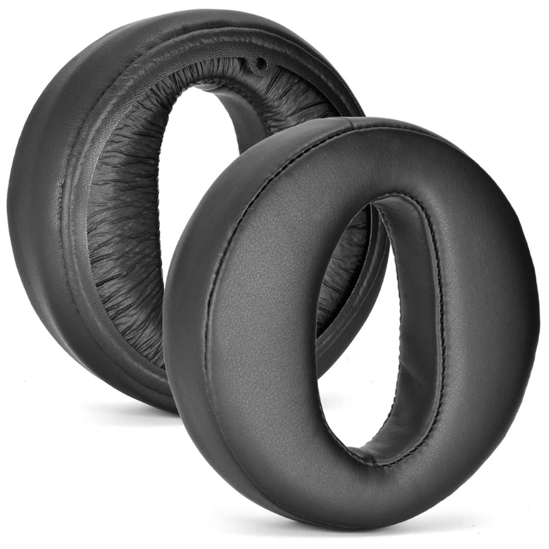 H052 1Pair Leather Ear Pads Cushion Cover Earpads Replacement for -Sony MDR-Z7 MDR-Z7M2 Z7 M2 Headset