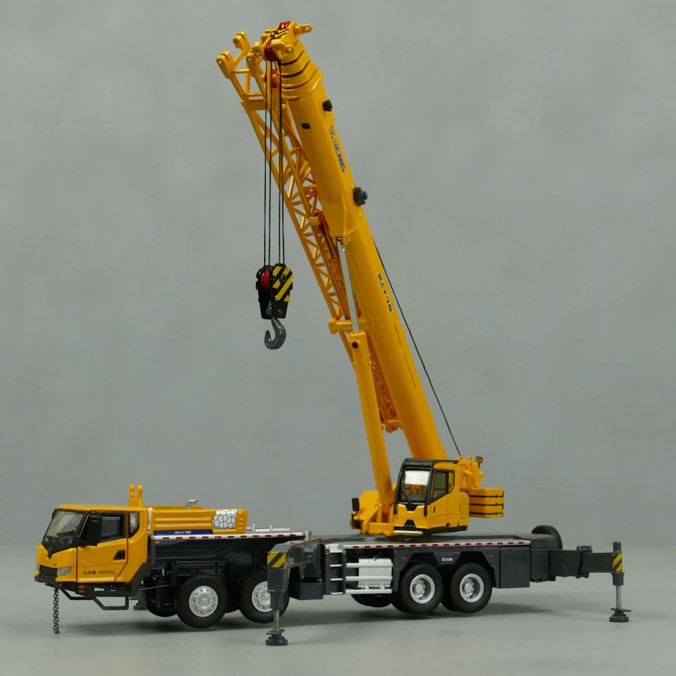 2022 New Launch 1:50 Scale Diecast Construction Model XCMG 75 Tons Truck Crane Replica Small tonnage Crane Collection Gift