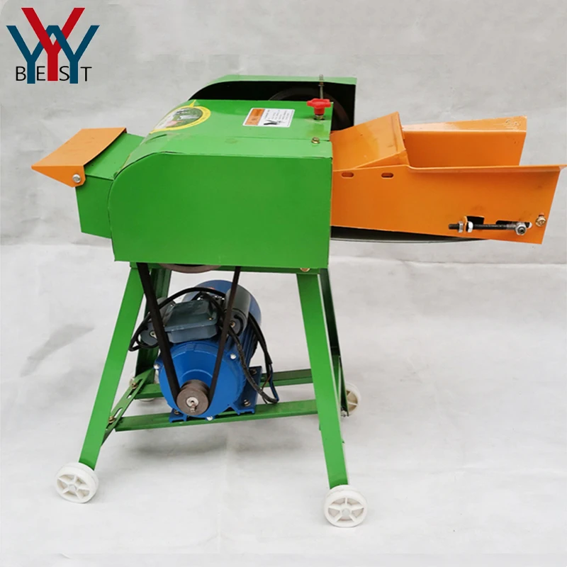 1000kg Hay Cutter Dry Green Forage Grass Branch Wheat Straw Animal Feed Crusher Cutter Cutting Machine for Cow Cattle Sheep Pig