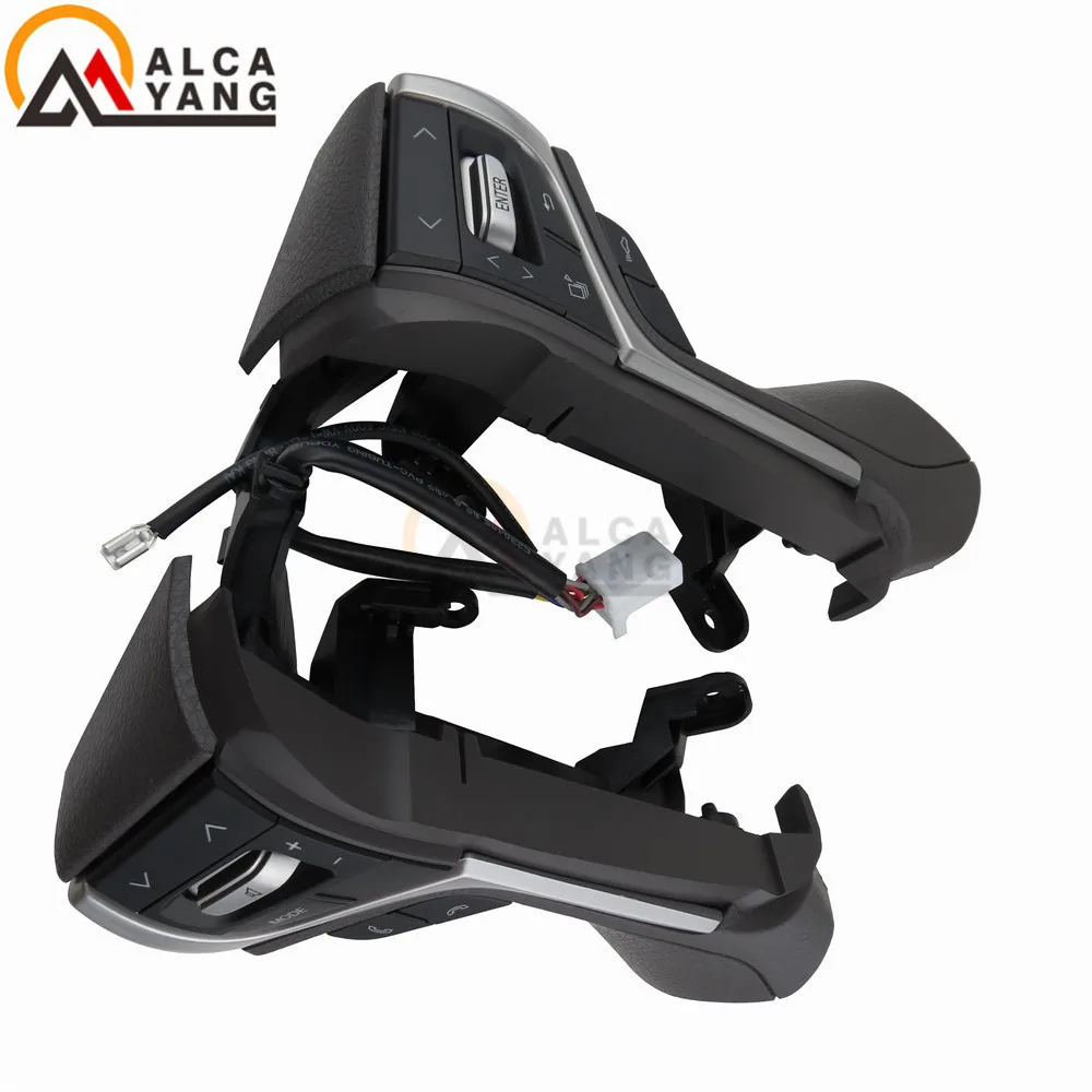 For Toyota Land Cruiser Prado 200 FJ200 LC200 2016-2018 Multi-function steering wheel button Bluetooth phone music control LH+RH