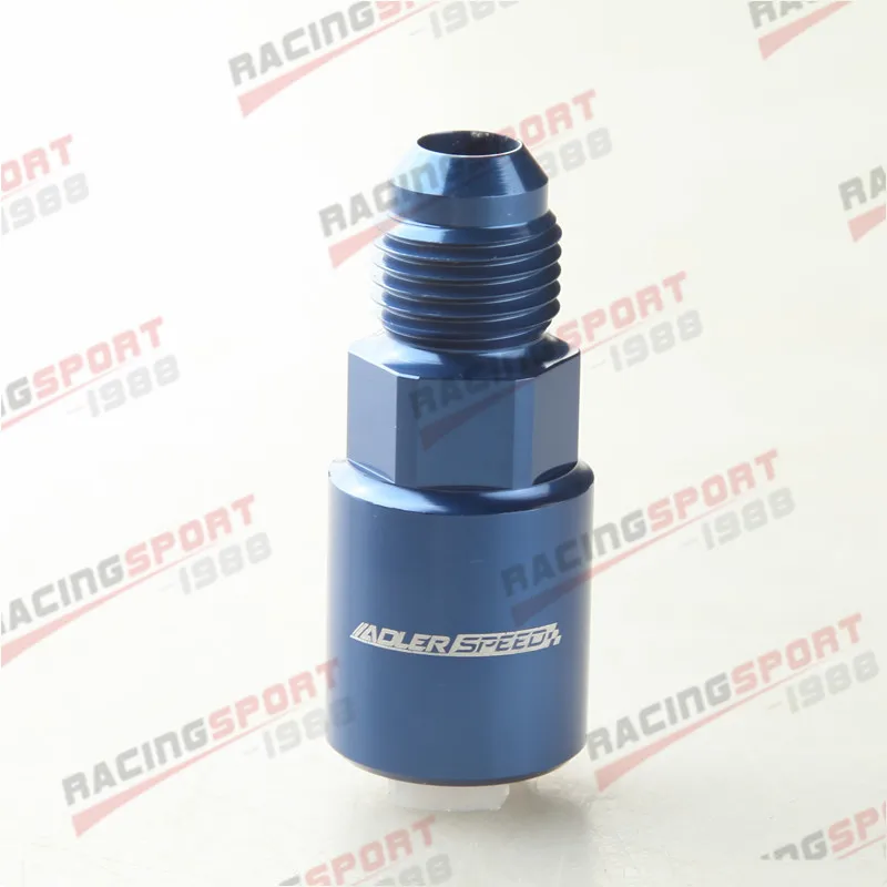 

AN6 Male To 5/16" Female Quick Connect Fuel Rail Line Adaptor Fitting Blue