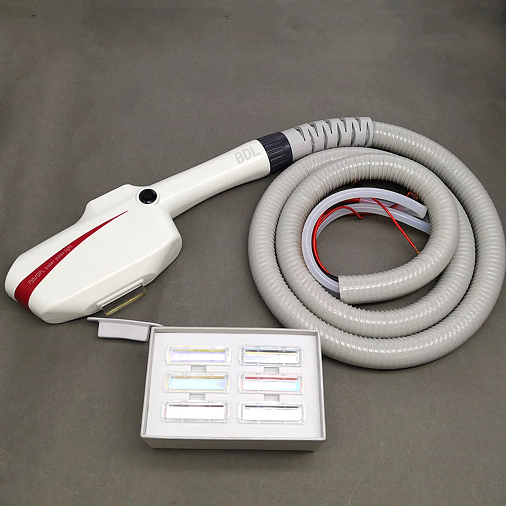 Punta de mango de depilación IPL de zafiro, punto de congelación magnetoóptico de luz electrónica, Chip de fotorjuvenecimiento de zafiro, equipo de belleza