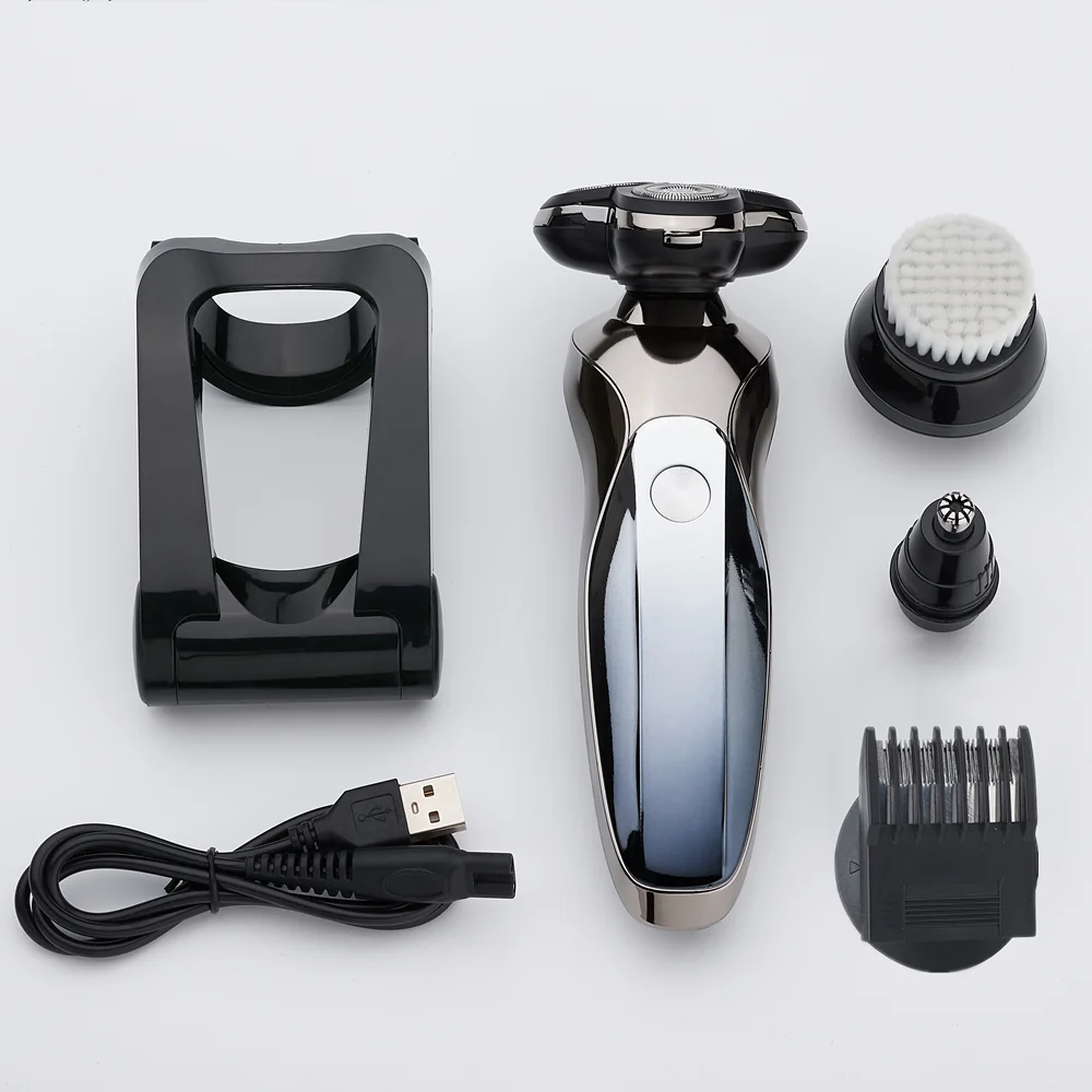 Elektrische Rasierer Für Männer Trimmer Für Männer Elektrischen rasierer Maschine für rasieren Körper waschen 4D schwimm kopf Bart trimmer frauen verwenden