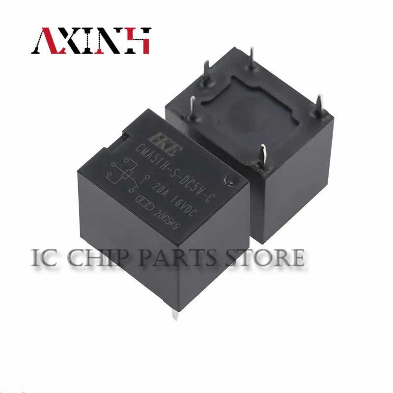 5pcs/lot HKE Auto relay CMA51H-S-DC5V-C 5PIN 5V T74/20A 100% new original relay in stock