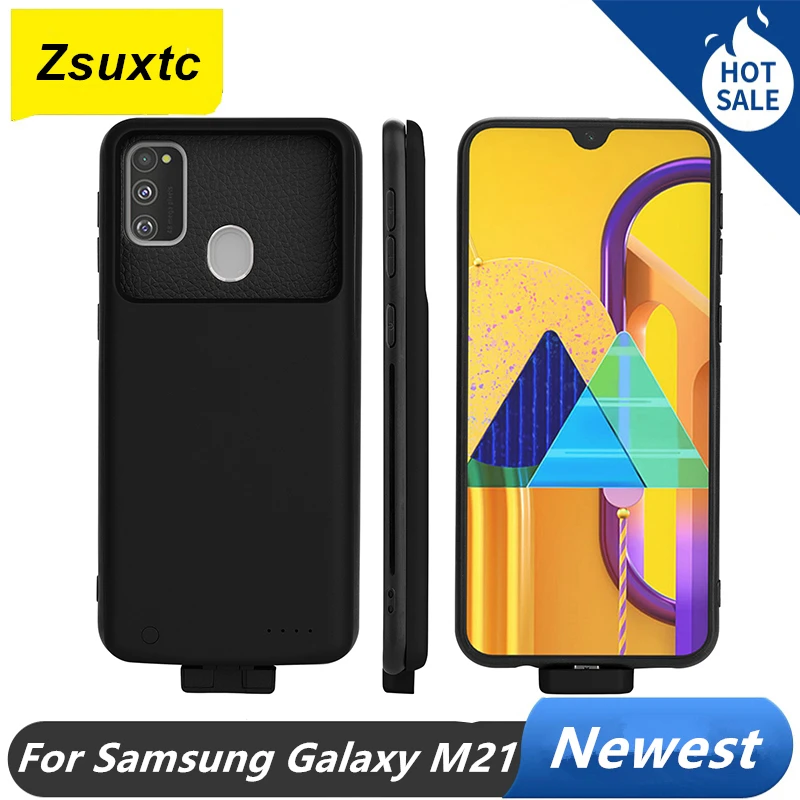 

Чехол-аккумулятор для Samsung Galaxy M21, 5000 мАч