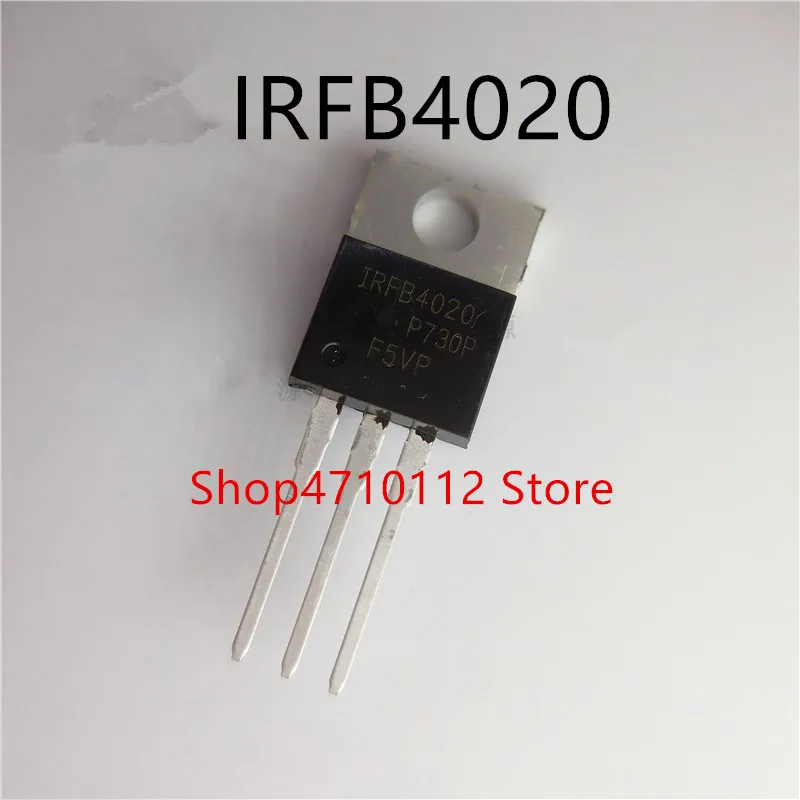 

Free shipping NEW 10PCS/LOT IRFB4020 IRFB4020PBF TO-220-3