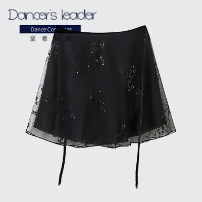 New Professional Ballet Wrap Skirts Ballerina Dance Wear Fairy Stage Costume Lyrical Dance Outfits Ice Skating Clothing