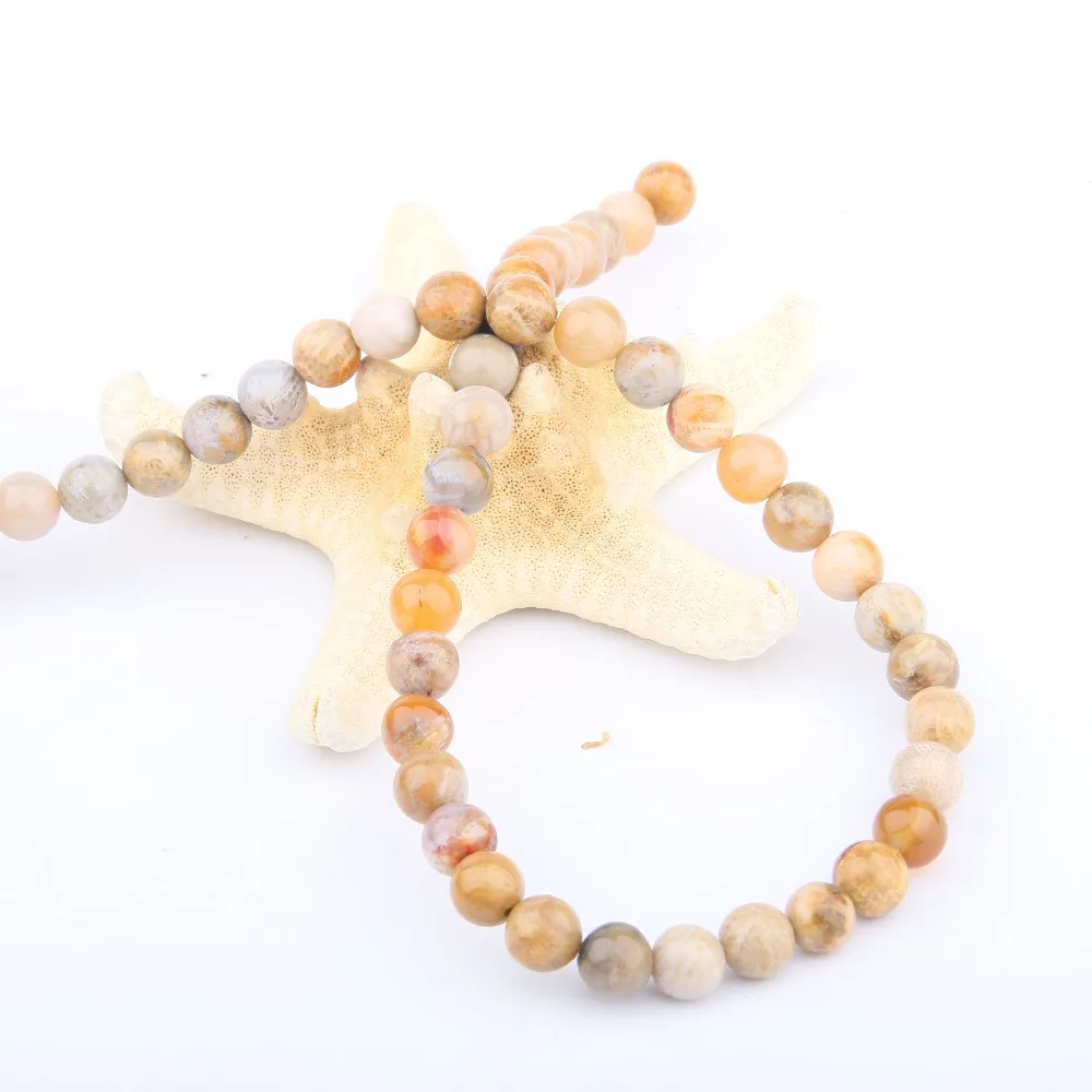 Natural Stone Beads Indian Agat Amazonite Unakite Stone 4/6/8/10/12mm Loose Beads for Jewelry Making Necklace DIY Bracelet