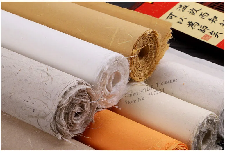 10sheets Traditional Chinese Rice Paper Yunlong Pi Zhi Chinese Calligraphy Writing Painting Xuan Paper Lantern Paper