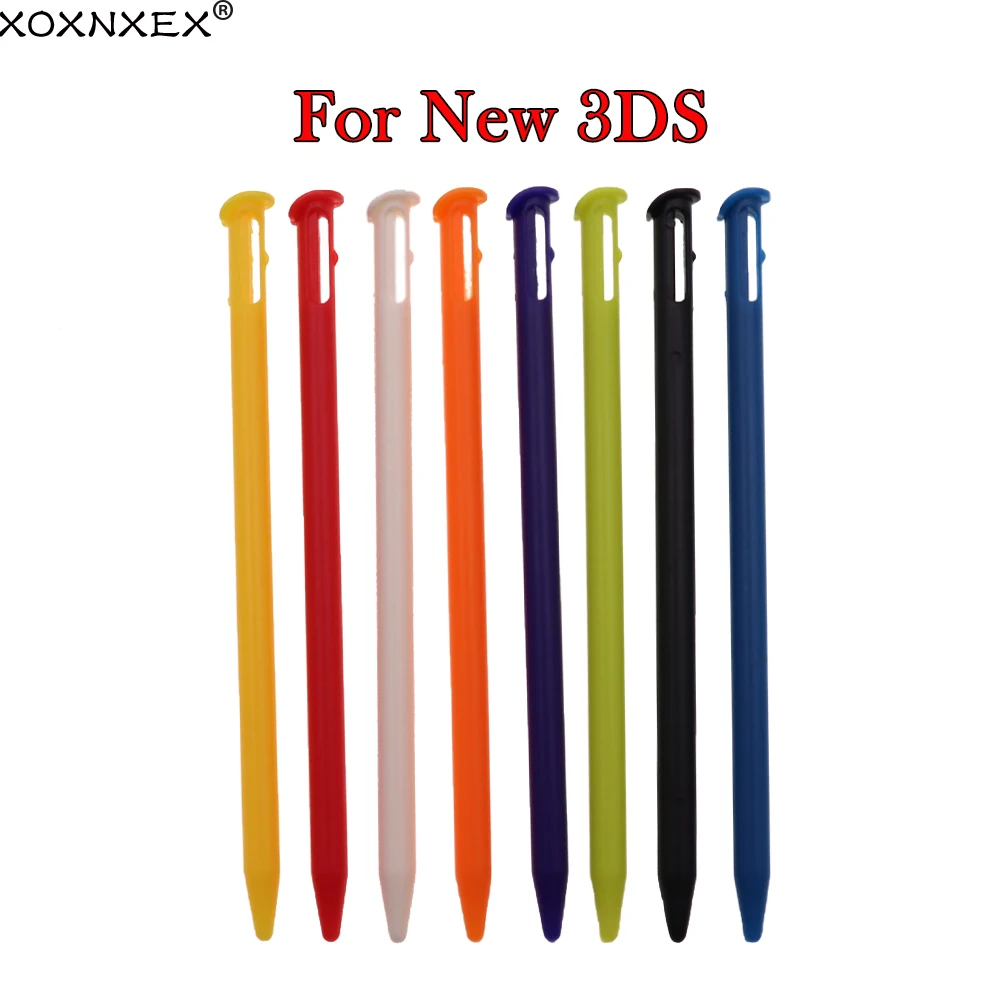 XOXNXEX 1 قطعة متعدد الألوان شاشة تعمل باللمس قلم ستايلس قلم بلاستيكي ل N 3DS ستايلس لنينتندو جديد 3DS