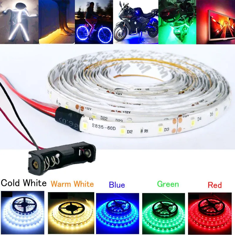 Batterie Lichter Streifen Led Fee Batteriebetriebene LED String Lampe Weihnachtsdekorationen Beleuchtung für DIY Hochzeit Party Schrank