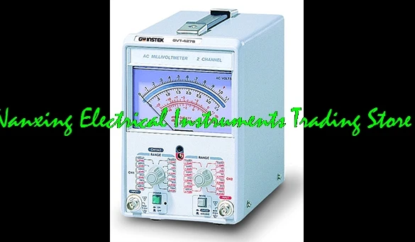 Fast arrival GWINSTEK  GVT-417B/GVT-427B dual-channel analog AC millivoltmeter 10Hz-1MHz,300uV-100V